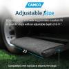 imageCamco Wrap Around RV Step Rug  for Manual ampamp Electric RV Steps  Fits 18quot Wide Steps  WeatherResistant  Gray 42925