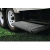 imageCamco Wrap Around Step Rug Protects Your RV from Unwanted Tracked in Dirt Works on Electrical and Manual RV Steps  Extra Large Gray 42935