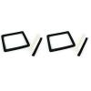 imageCamco 14Inch x 14Inch Universal Camper Roof AC Gasket Kit  Features a Waterproof Compression Seal SelfAdhesive Picture Frame Gasket and SelfAdhesive Leveling Pads 25071Pack of 2