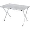 imageCamco Aluminum RollUp Campsite Table with Carrying Bag  Ideal for Tailgating Camping The Beach Parties and More  Lightweight Design and Rust Resistant 51896Standard Packaging