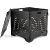 imageCamco Burn Bin  Features HandOiled structurally Reinforced Side and Base Panels L x 22 W x 45inches H 51250 Large BinSmall Bin