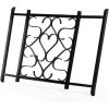 imageCamco CamperRV Screen Door Deluxe Grille  Features an Adjustable Width of 20Inches to 32Inches ampamp Crafted of HeavyDuty Aluminum  Includes Installation Hardware 43993Black