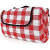 imageCamco Classic Red ampamp White Checkered Picnic Blanket with Waterproof Backing  Includes Convenient Carry Strap  Comfortable and Durable Material  Measures 51quot x 59quot  42803