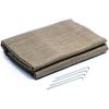 imageCamco Durable Reversible RV Camper Awning Mat with Carry Bag  Perfect for Campsites Beaches Picnics 7 X 15 Brown 42811