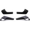 imageCamco RV Gutter Spouts with Builtin Extensions  Direct Rain Water Runoff Away from The RV  Features an Easy Installation a Sun Resilient Resin Construction and Comes in a 4Pack of Black 42452Black