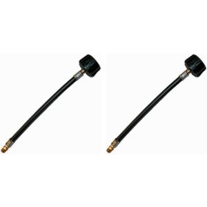 imageCamco 24quot Pigtail Propane Hose Connector  Connects Propane Cylinder To a RV or Trailer Propane Regulator  Provides Thermal Protection and Excess Flow Protection 591531 Count Pack of 2