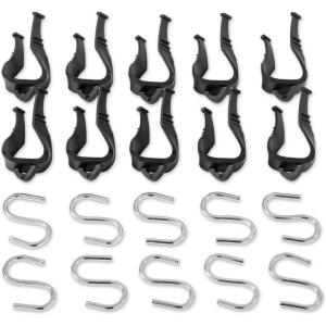 imageCamco 42707 RV Awning Accessory Hangers 10Pack  Safely Secures Party Lights to Your RVs Awning  Offers a Universal Fit