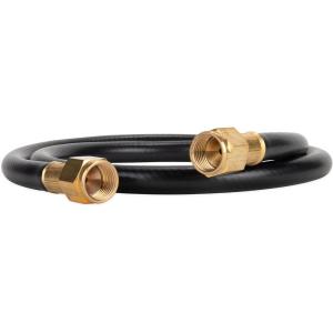 imageCamco 59913 3 Propane Hose Assembly  38quot Female Flare x 38quot Female Flare Black