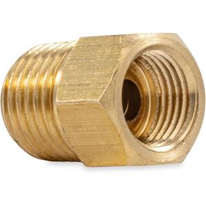 imageCamco 59953 Propane Fitting  14quot Male NPT x 14quot Female Inverted FlareOne Size