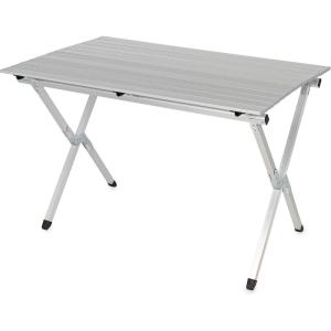 imageCamco Aluminum RollUp Campsite Table with Carrying Bag  Ideal for Tailgating Camping The Beach Parties and More  Lightweight Design and Rust Resistant 51896FrustrationFree Packaging