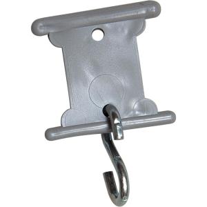 imageCamco CamperRV Party Light Holders  Supports Up to 15lbs ampamp Fits Most Awning Bar Channels  Great for Hanging String Lights Patio Lights LED Lights for Bedrooms and More  Gray 14Pk 42692Gray