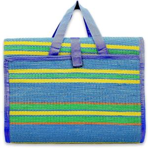 imageCamco Handy Mat with Strap Perfect for Picnics Beaches RV and Outings GreenRed  60quot x 78quot 42813BlueGreen