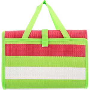 imageCamco Handy Mat with Strap Perfect for Picnics Beaches RV and Outings GreenRed  60quot x 78quot 42813GreenRed
