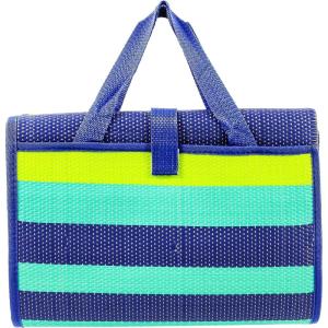 imageCamco Handy Mat with Strap Perfect for Picnics Beaches RV and Outings GreenRed  60quot x 78quot 42813GreenTurquoise