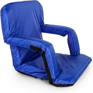 imageCamco Portable Stadium Seat  Ideal for Benches Picnics The Beach Outdoor Concerts Sporting Events and More  Grey 53101Blue
