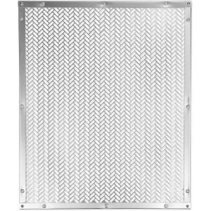 imageCamco Premium CamperRV Lower Screen Door Grille  Protects Screen Door Mesh from Damage ampamp Crafted of HeavyDuty Aluminum  Adjusts from 20 to 29 ampamp Measures 2414 L x 2014 W 43995