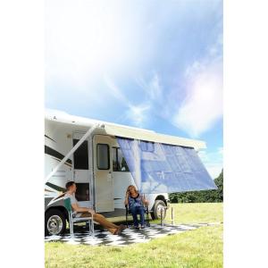 imageCamco RV Awning Shade Kit  Provides Additional Shade and Helps Lower The Temperature Under RV Awning  Measures 54inches x 180inches  51455Blue