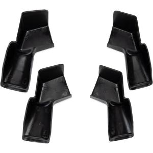 imageCamco RV Gutter Spouts with Extensions  Direct Rain Water Runoff Away from The RV  White 42134Black