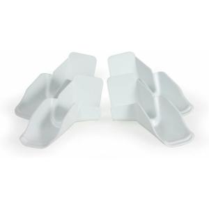 imageCamco RV Gutter Spouts with Extensions  Direct Rain Water Runoff Away from The RV  White 42134White