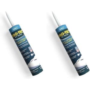 imageCamco SelfLeveling CamperRV Roof Sealant  Designed to Seal EPDM Rubber TPO Fiberglass Wood ampamp More  Seal Along Roof Edges Vent Pipes ampamp Air Vents  101 Fl Oz 41464101 Fl Oz Pack of 2