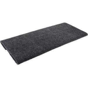 imageCamco Wrap Around Step Rug Protects Your RV from Unwanted Tracked in Dirt Works on Electrical and Manual RV Steps  Extra Large Gray 42935