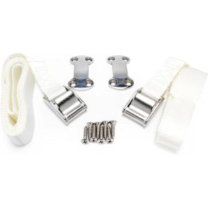 imageKuuma 51960 Cooler Tie Down Strap Kit  Inlcudes Straps Mounting Bracket and Screws  Great for RVs Boats and Truck Beds