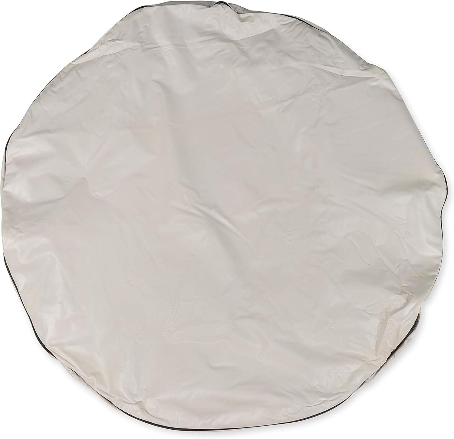 thumbnail image 2 of Leather Grain Vinyl Spare Tire Cover – Pirate Skull Print, Fits 29-31 Inch Tires (28.8-31.7) 2 of 3