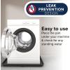 imageCamco 20784 Low Profile Washing Machine Drain Pan with PVC Fitting 30 Inch x 34 Inch Graphite  Protects Your Floors from Washing Machine Leaks  Easy to Usegraphite