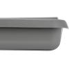 imageCamco 20784 Low Profile Washing Machine Drain Pan with PVC Fitting 30 Inch x 34 Inch Graphite  Protects Your Floors from Washing Machine Leaks  Easy to UsePewter