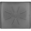 imageCamco 20784 Low Profile Washing Machine Drain Pan with PVC Fitting 30 Inch x 34 Inch Graphite  Protects Your Floors from Washing Machine Leaks  Easy to UsePewter