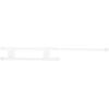 imageCamco 28quot Double RV Refrigerator Bar Holds Food and Drinks in Place During Travel Prevents Messy Spills Spring Loaded and Extends Between 16quot and 28quot  White 44073White
