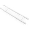imageCamco 28quot Double RV Refrigerator Bar Holds Food and Drinks in Place During Travel Prevents Messy Spills Spring Loaded and Extends Between 16quot and 28quot  White 44073White