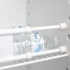 imageCamco 28quot Double RV Refrigerator Bar Holds Food and Drinks in Place During Travel Prevents Messy Spills Spring Loaded and Extends Between 16quot and 28quot  White 44073White