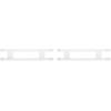 imageCamco 28quot Double RV Refrigerator Bar Holds Food and Drinks in Place During Travel Prevents Messy Spills Spring Loaded and Extends Between 16quot and 28quot  White 44073White