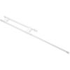 imageCamco 34quot Double RV Refrigerator Bar Holds Food and Drinks in Place During Travel Prevents Messy Spills Spring Loaded and Extends Between 19quot and 34quot  White 44074