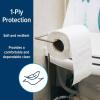 imageCamco 40276 Toilet Tissue 1 Pack of 4 Rolls White