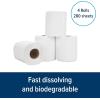 imageCamco 40276 Toilet Tissue 1 Pack of 4 Rolls White