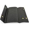 imageCamco 42964 Gray Premium Wrap Around RV Step Rug PVC Material 175quot x 18quotBlack