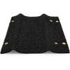 imageCamco 42964 Gray Premium Wrap Around RV Step Rug PVC Material 175quot x 18quotBlack