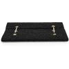 imageCamco 42964 Gray Premium Wrap Around RV Step Rug PVC Material 175quot x 18quotBlack