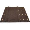 imageCamco 42964 Gray Premium Wrap Around RV Step Rug PVC Material 175quot x 18quotBrown