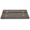 imageCamco 42964 Gray Premium Wrap Around RV Step Rug PVC Material 175quot x 18quotGrey