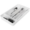 imageCamco 43508 Cutlery Tray  Designed for RV and Compact Kitchen Drawers  Easily Organize and Store Kitchen Flatware  WhiteWhite