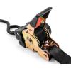 imageCamco 50033 Retractable Transom Tie Down Straps 1 Width 6 Dual Hooks Black