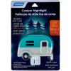 imageCamco Camper Nightlight  Features A 360Degree Swivel Base  Includes 1 120V LED Bulb  Blue Color 53103One SizeBlue