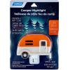 imageCamco Camper Nightlight  Features A 360Degree Swivel Base  Includes 1 120V LED Bulb  Blue Color 53103One SizeOrange