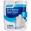 imageCamco Camper ampamp RV Toilet Paper  16Rolls  2Ply Quick Dissolve RV Septic Safe Bath Tissue  Dye ampamp Fragrance Free  500 Sheets Per Roll 40282Toilet Tissue  DropIns