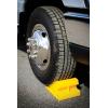 imageCamco Camper ampamp RV Wheel Chock with Rope  Keeps Trailer inPlace to Safely Unhitch or Park  Compatible with Wheels Up to 26 in Diameter ampamp Molded of HeavyDuty Hard Plastic  2Pack  44471Super Wheel Chock