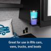 imageCamco CamperRV Drink Holder  Features Adjustable SpaceSaving Design ampamp Holds Almost Any Size Mug Cup Bottle or Can  Extra Cup Holder for Cars Trucks RVs Vans Boats and More  Khaki 44042Black