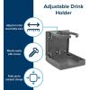 imageCamco CamperRV Drink Holder  Features Adjustable SpaceSaving Design ampamp Holds Almost Any Size Mug Cup Bottle or Can  Extra Cup Holder for Cars Trucks RVs Vans Boats and More  Khaki 44042Gray